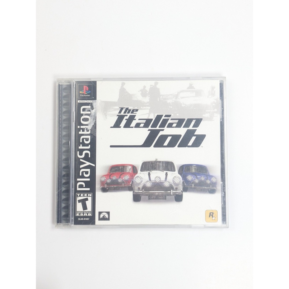 The Italian Job (Sony PlayStation 1, 2002) - CIB